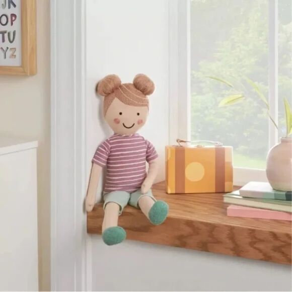 PILLOWFORT decorative Kids' Striped Novelty Plush pal doll - Picture 3 of 5